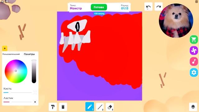 РИСУЮ В РОБЛОКС ОБЛАЧКА ! РИСУЮ НА СОКРОСТЬ В ROBLOX смотреть онлайн