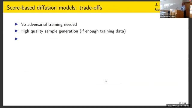Jeffrey Fessler - An Introduction to Score Based Generative Models смотреть онлайн