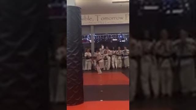 Matthew Black Belt Test Weapons Demo смотреть онлайн