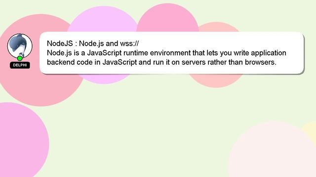 NodeJS : Node.js and wss:// смотреть онлайн