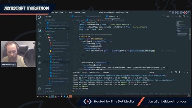 Easy Angular Unit Testing in NgRx - JavaScript Marathon смотреть онлайн