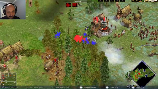 Ranked 1v1 Thor vs Odin - Age of Mythology: The Titans смотреть онлайн