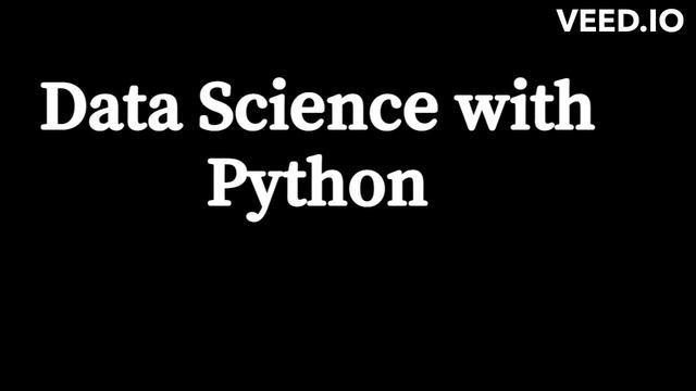 Data Science with Python смотреть онлайн
