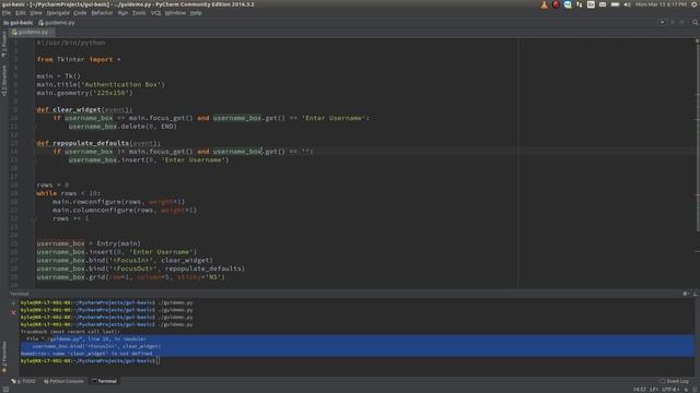 Python Tutorial Authentication Box смотреть онлайн