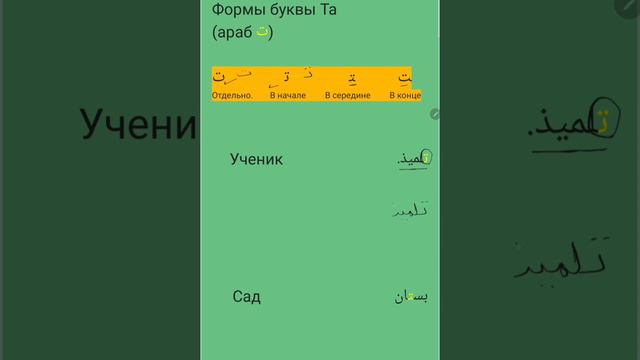 арабский алфавит. третий урок смотреть онлайн