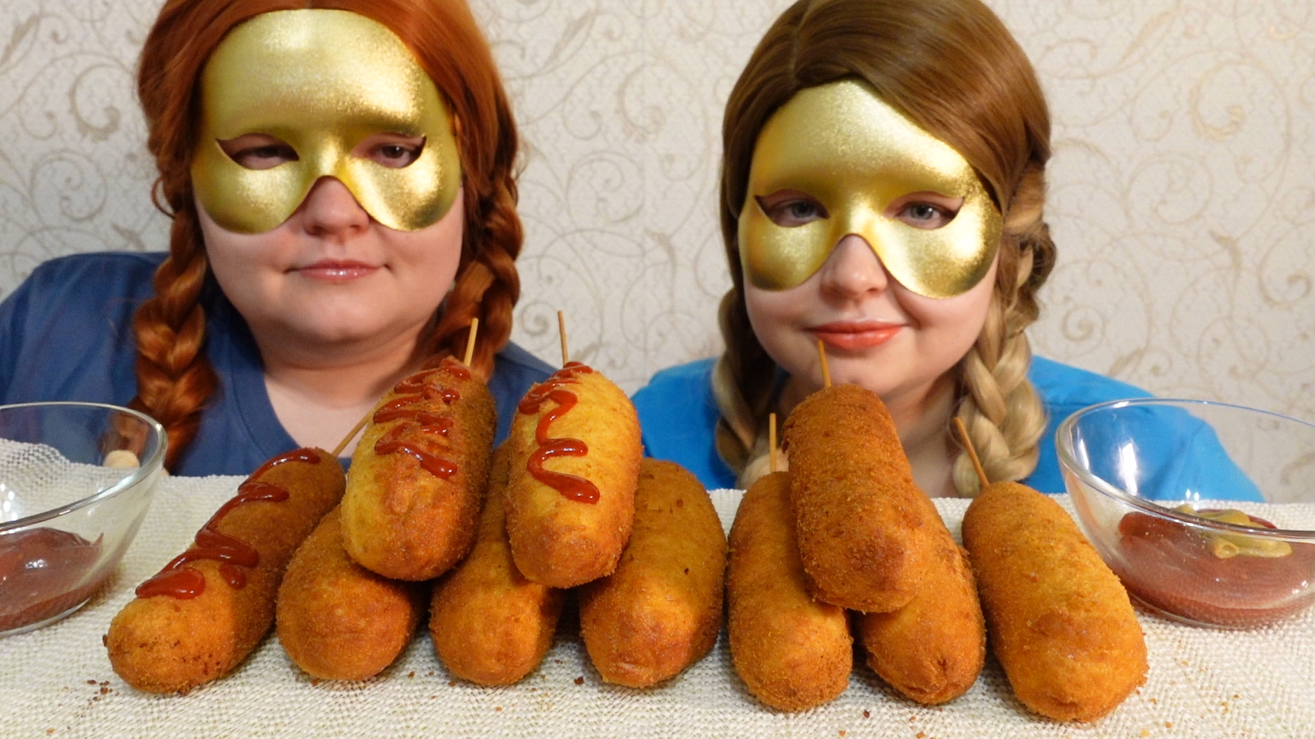 ASMR MUKBANG Корн дог Cheesy Corn Dog ASMR Eating Sounds No Talking Звуки Еды Мукбанг не Болталка смотреть онлайн