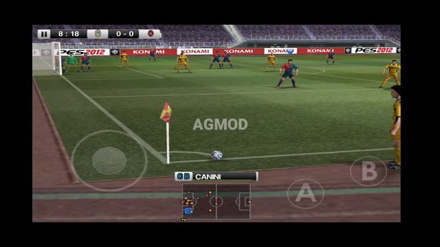 PES 2012 Pro Evolution Soccer (Remastered Fix Andorid 12) Gameplay 60 FPS смотреть онлайн