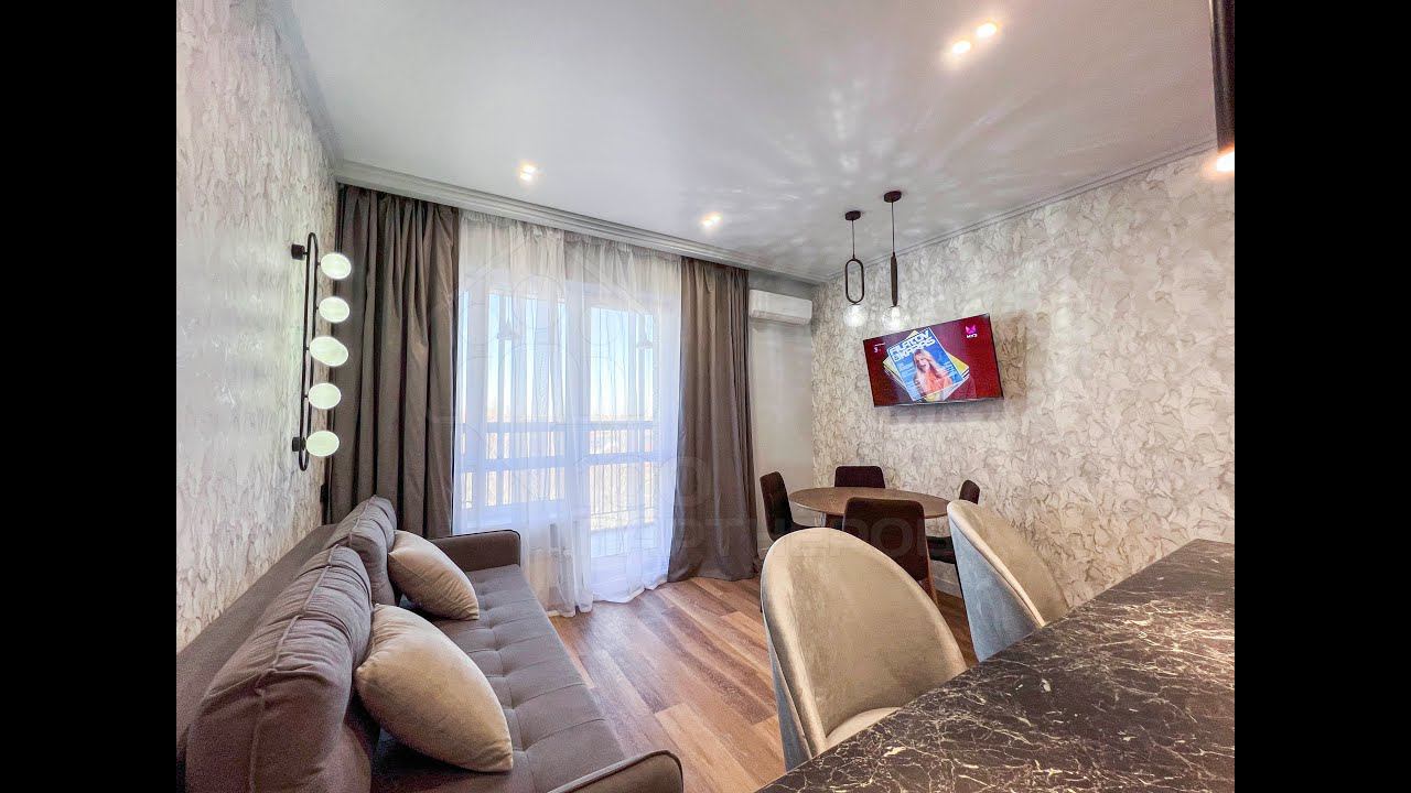 Рум-тур по 3-комнатной квартире в ЖК "Сан Сити" - аренда смотреть онлайн