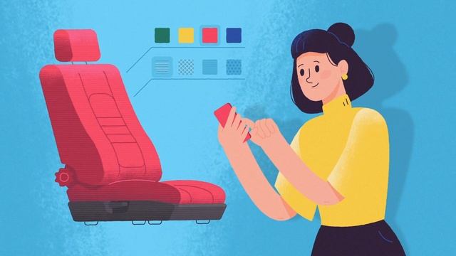 Motion graphics - The Seat Shop смотреть онлайн