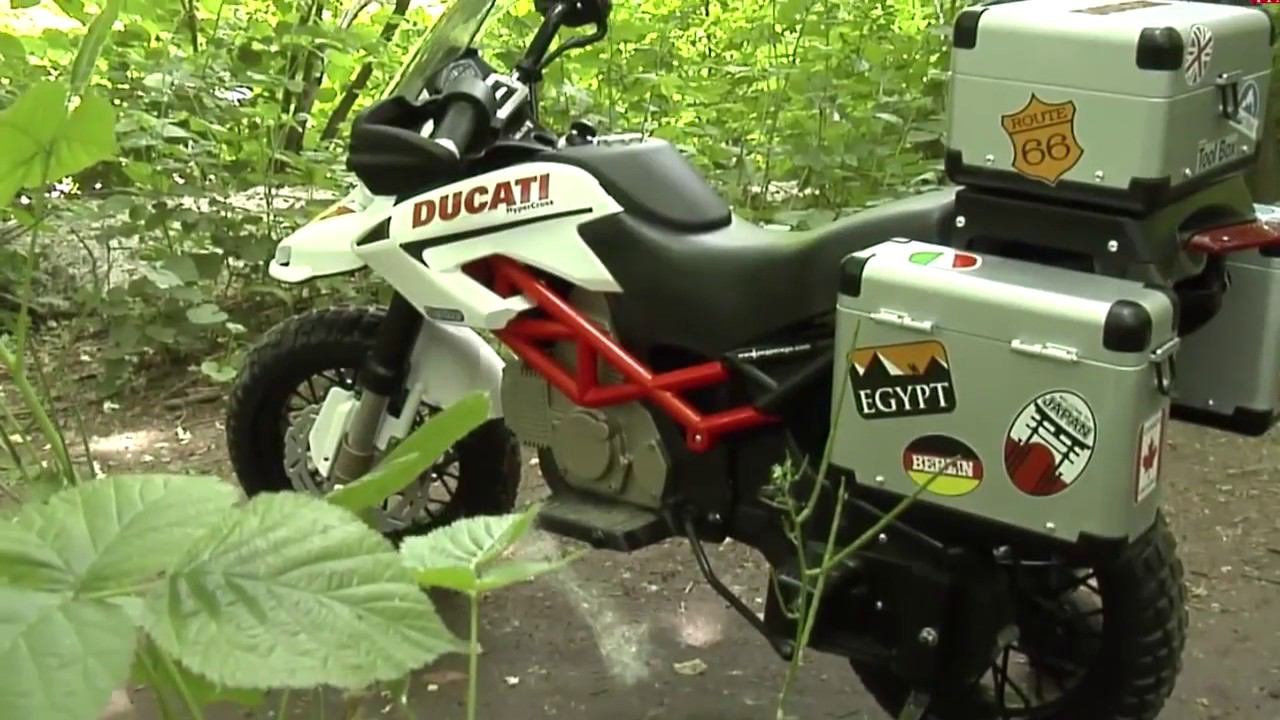 Детский электромотоцикл Ducati Hypercross смотреть онлайн