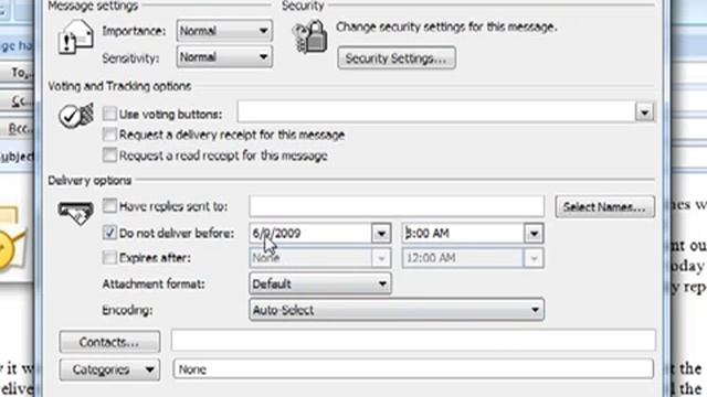 How To Defer or Schedule Email Delivery with Microsoft Outlook смотреть онлайн