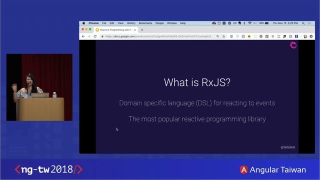 How Reactive Programming makes developer lives easier - Tracy Lee смотреть онлайн