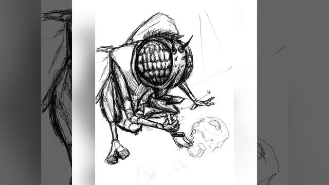 Рисунок в Procreate “везде говно найдут” смотреть онлайн