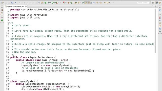 Adapter Design Pattern смотреть онлайн