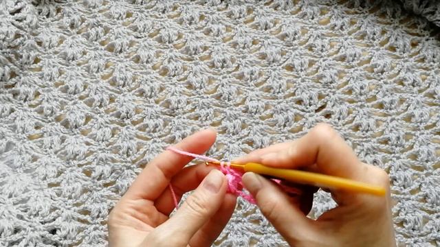 Жилет крючком. ( Knit Crochet Vest. )