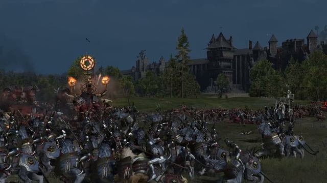 The Great Bloodletting - THE EMPIRE vs KHORNE - Total War: Warhammer 3 Cinematic Battle смотреть онлайн