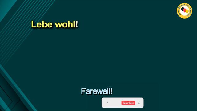 30 necessary polite phrases in German. How to say «Goodbye» in German // Learn German with Alexandr смотреть онлайн