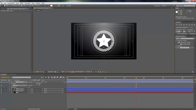 Как сделать красивую видео заставку в программе Adobe After Effects видео урок смотреть онлайн