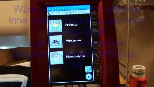 Maszyno hafciarka Janome MC 9900 смотреть онлайн
