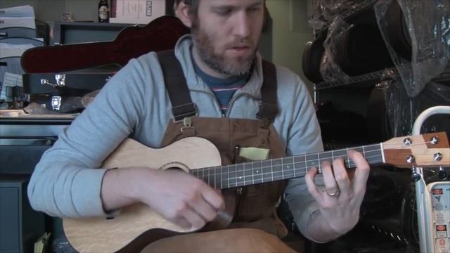 Mya-Moe CWD: Mahogany/Spruce Baritone смотреть онлайн