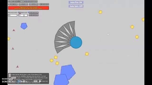 Playing as The Cthulhu in Diepio (Fantasy Custom Tank Builder) смотреть онлайн