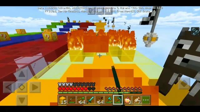 MINECRAFT LUCKY BLOCK RACE BUT I'M ALONE ? || Minecraft PE Lucky Block Race Map Gameplay In Hindi смотреть онлайн