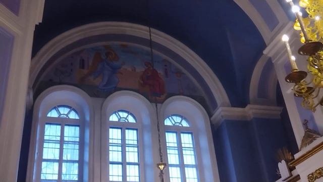 "Архангельский глас..." Величание Благовещения. Крестовоздвиженский собор. 7 апреля 2023 год смотреть онлайн