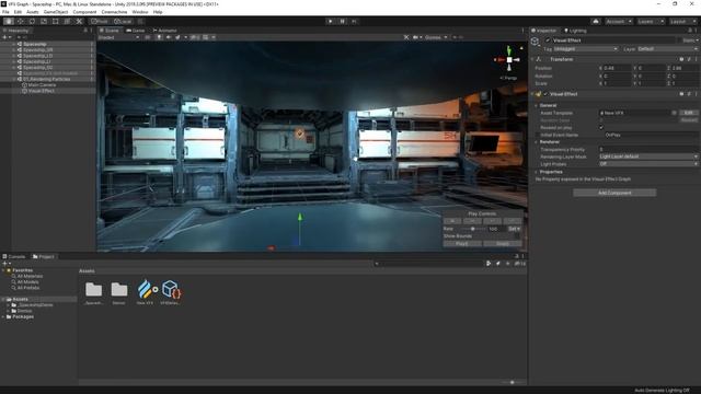 Рендеринг частиц с Visual Effect Graph в Unity! смотреть онлайн