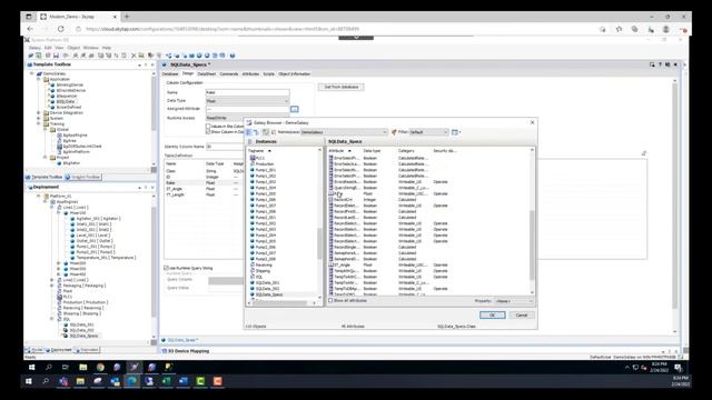 SQL Data Object in AVEVA System Platform смотреть онлайн