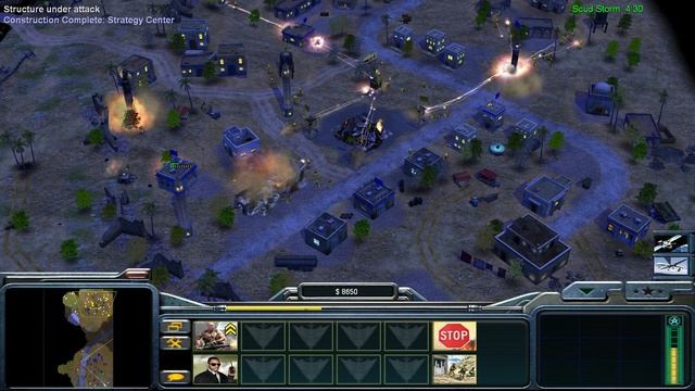 C&C Zero Hour - USA Mission 4 - Black Gold [Hard / Patch 1.04] 1080p смотреть онлайн