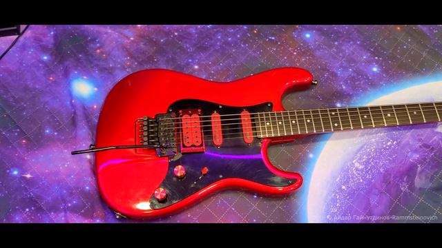 Моя гитара Fernandes FST-65 (1989 год). Дополнение внешнего вида. Замена электроники. Тест звучания смотреть онлайн