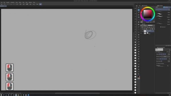 Настройка рабочего пространства Clip Studio Paint