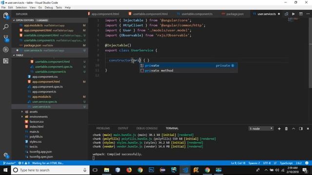 Angular 5 Material Table with Sortable Headers смотреть онлайн