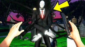 НАШЁЛ СЛЕНДЕРМЕНА И ПОСМОТРЕЛ ЕМУ В ГЛАЗА в ГТА 5 МОДЫ! SLENDERMAN ОБЗОР МОДА GTA 5 ВИДЕО ИГРЫ