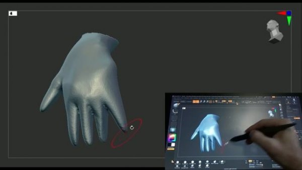 Arnold Schwarzenegger modeling in ZBrush Creating a realistic figurine for a 3D printer