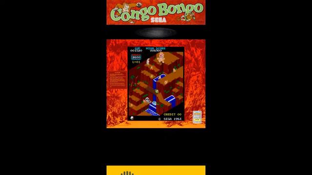 Congo Bongo Arcade 1cc Game Sample смотреть онлайн