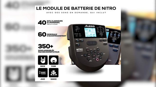 🥇 Alesis Nitro Mesh Kit - Test & Avis (2023) смотреть онлайн