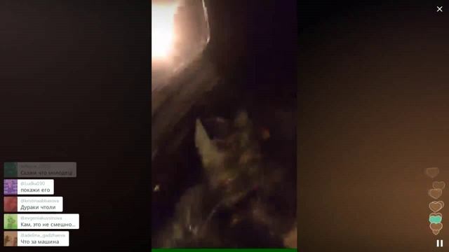 Коробейникова визжит от страха / Перископ Коробейниковой 2016 на TopPeriscope.Ru смотреть онлайн