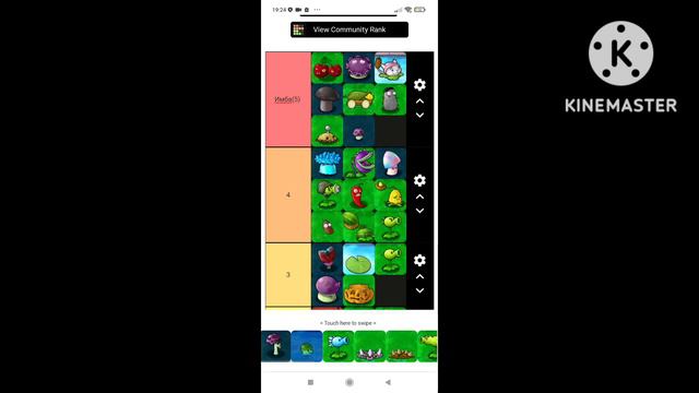 Создал свой тир лист по растения из Plants vs Zombies @LorK55 смотреть онлайн