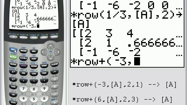 Using the TI-84 Plus to Pivot смотреть онлайн