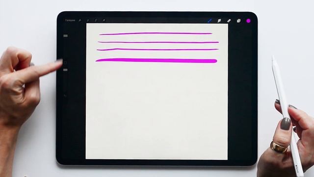 Procreate. Урок 1. Начало работы. Основные жесты.