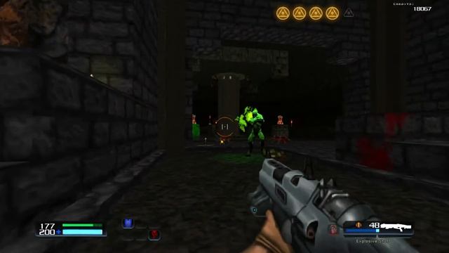 Asbestos Queen [Doom 2 wad /w D4D mod] смотреть онлайн