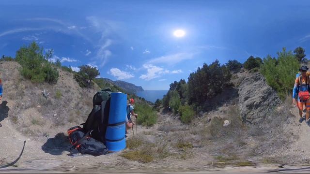 Поход Южнобережными тропами. Крым. Август 2020. смотреть онлайн