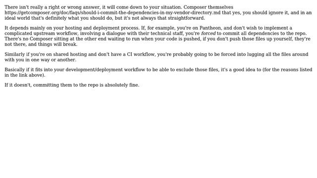 Drupal: Should I Ignore The Vendor Directory In Git For Drupal 8? (3 Solutions!!)