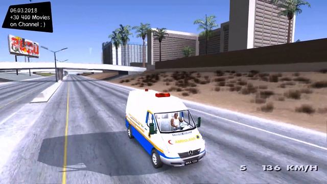 Mercedes-Benz Sprinter Malaysia Civil Defence Grand Theft Auto San Andreas GTA SA MOD _REVIEW смотреть онлайн