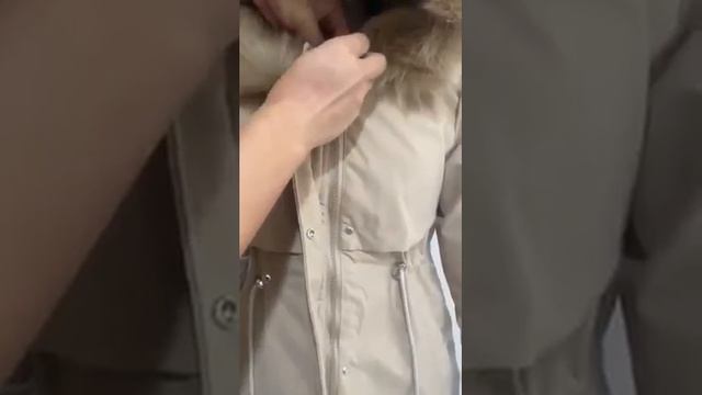 Зимние пальто, парки 2021, зимняя куртка 20 градусов, женские парки, пальто с капюшоном и меховым смотреть онлайн