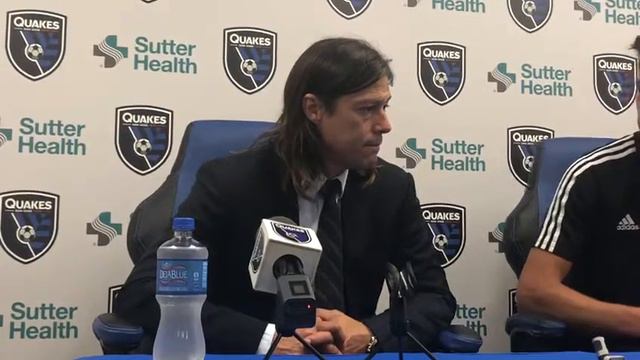 1.2 Matias Almeyda speaks to the media after Earthquakes draw 1-1 versus Columbus Crew смотреть онлайн