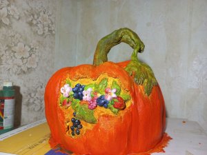 Тыква! Цемент! Своими руками! #цемент #cementcraftideas #artconcrete #своимируками