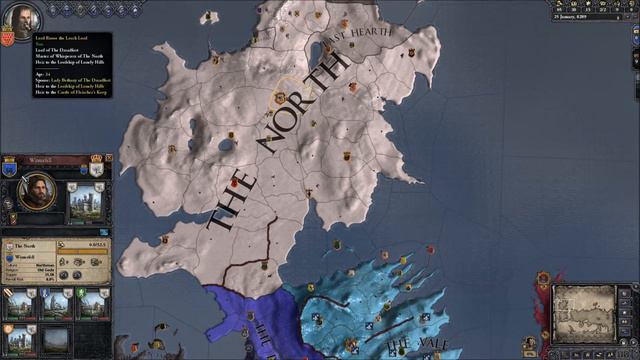 Crusader Kings 2: Game of thrones mod- Bolton Part 1 смотреть онлайн